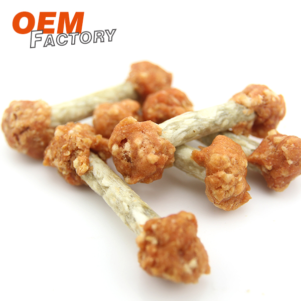 I Wholesale Chicken Dumbbell ene Rice Organic Dog Treats I Wholesale kanye Umkhiqizi kanye Nomhlinzeki we OEM Dingdang